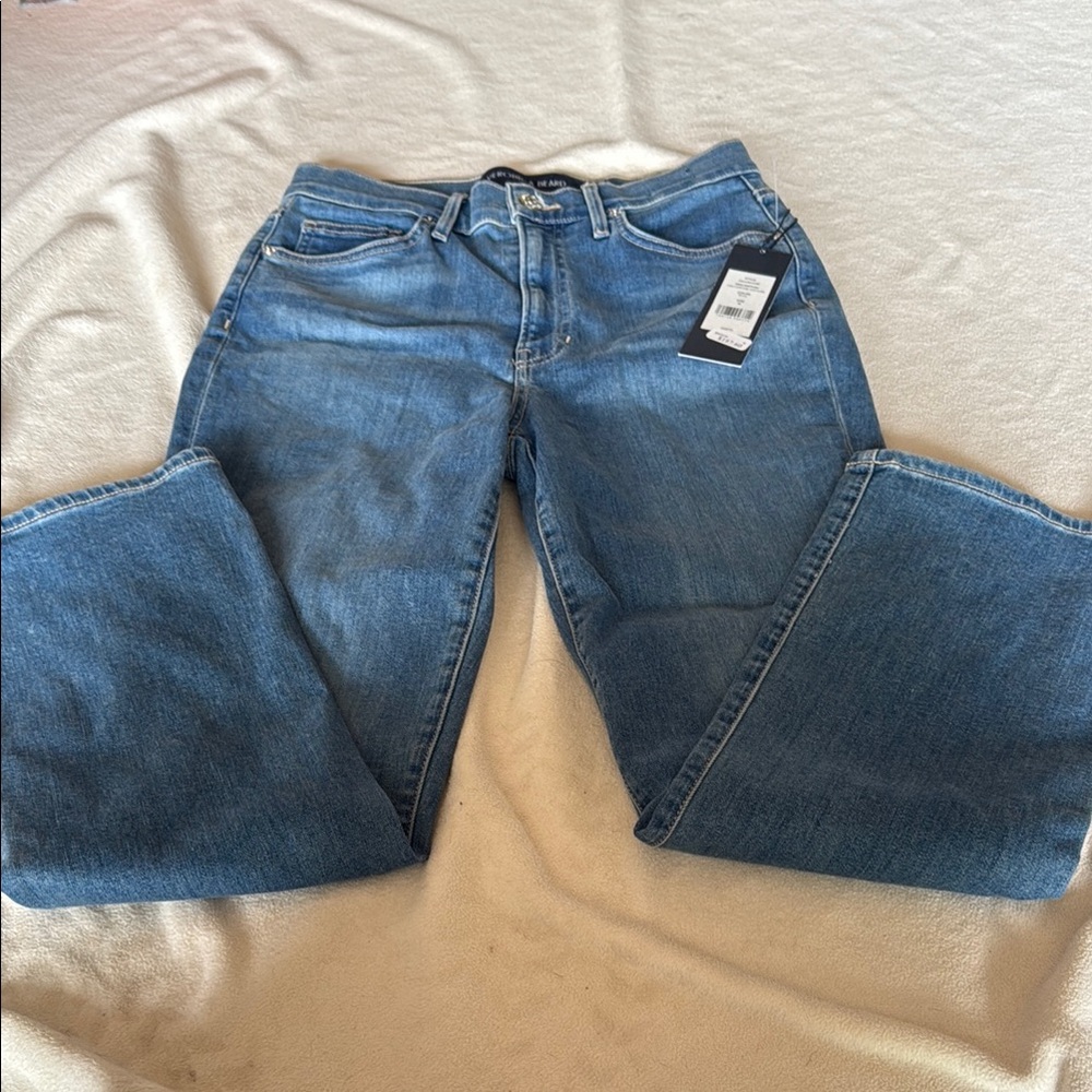 Veronica Beard Blue Cropped Ankle Jeans